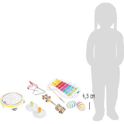 Small Foot 10383 Juego de Instrumentos Musicales de Madera - Juguetes para Niños Small Foot 10383 Juego de Instrumentos Musicales de Madera - Juguetes para Niños
