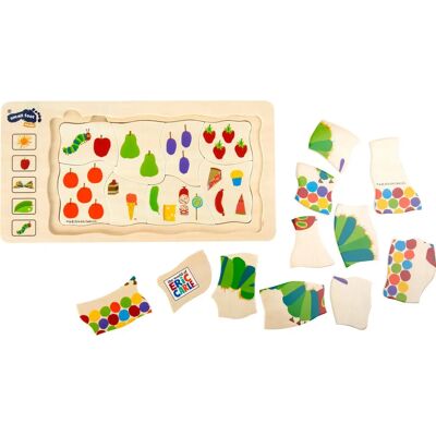 Small Foot Caterpillar Layer Puzzle - Educational Wooden Toy for Kids Small Foot Caterpillar Layer Puzzle - Educational Wooden Toy for Kids