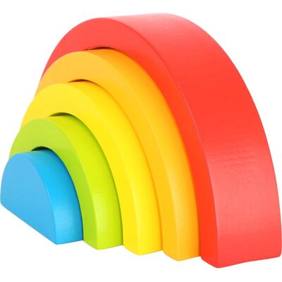Small Foot 10585 Blocchi di costruzione in legno arcobaleno - Blocchi Small Foot 10585 Blocchi di costruzione in legno arcobaleno - Blocchi