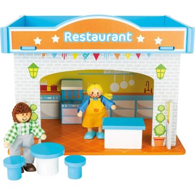 Small Foot Maison de Jeu Restaurant - Jouet en bois pour enfants - Publicité Small Foot Maison de Jeu Restaurant - Jouet en bois pour enfants - Publicité