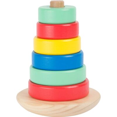 Small Foot FSC Zertifizierte Holz Stapel Tower - Lernspielzeug ab 12 Monate Small Foot FSC Zertifizierte Holz Stapel Tower - Lernspielzeug ab 12 Monate