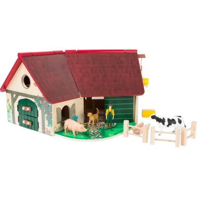 Small Foot Fattoria in Legno con Accessori - Set di Gioco Small Foot Fattoria in Legno con Accessori - Set di Gioco
