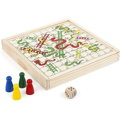 Legler Small Foot 11211 - Leiter und Schlangen Spiel - Reisespiel Legler Small Foot 11211 - Leiter und Schlangen Spiel - Reisespiel