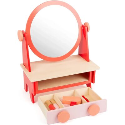 Small Foot Retro Wooden Dressing Table - Kids' Makeup Vanity Small Foot Retro Wooden Dressing Table - Kids' Makeup Vanity