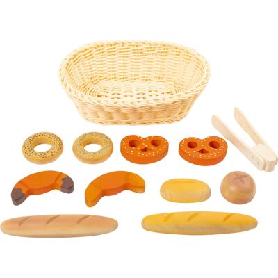 Set di cesta del pane Small Foot - Gioco in legno per cucina Set di cesta del pane Small Foot - Gioco in legno per cucina