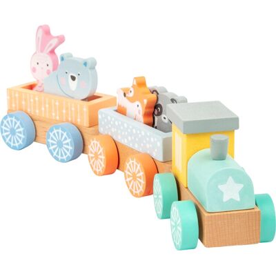 Small Foot Holzschienenset Pastell - Spielzug für Kinder Small Foot Holzschienenset Pastell - Spielzug für Kinder