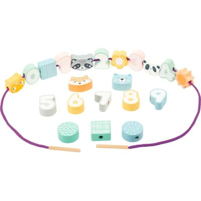 Small Foot 11475 Pastell Holz-Threading-Spiel - Holzspiel Small Foot 11475 Pastell Holz-Threading-Spiel - Holzspiel
