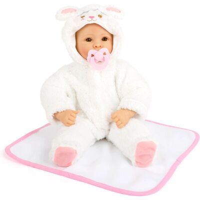 Small foot Baby Puppe Lämmchen - Babypuppe mit Zubehör - 43 cm Small foot Baby Puppe Lämmchen - Babypuppe mit Zubehör - 43 cm