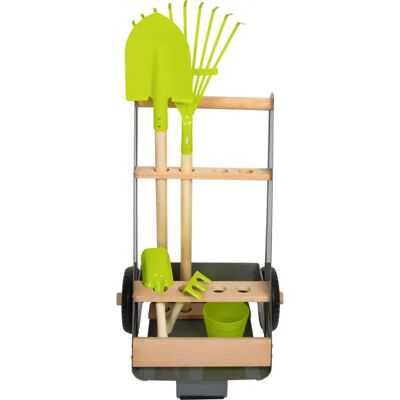 Ensemble de Carro de Jardin Small Foot 11663 - Bois de hêtre & Métal, 3+ ans - Publicité Ensemble de Carro de Jardin Small Foot 11663 - Bois de hêtre & Métal, 3+ ans - Publicité