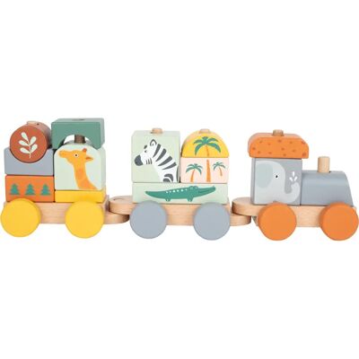 Small Foot Timber Train - Safari Toy Train Small Foot Timber Train - Safari Toy Train