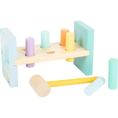 Small foot by Legler Pastel Hammering Bench - Spielzeug Small foot by Legler Pastel Hammering Bench - Spielzeug