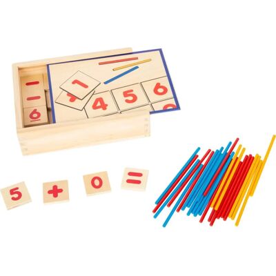 Jeu Éducatif Small Foot - Mathématiques jusqu'à 10 - Boîte en Bois Portable - Publicité Jeu Éducatif Small Foot - Mathématiques jusqu'à 10 - Boîte en Bois Portable - Publicité