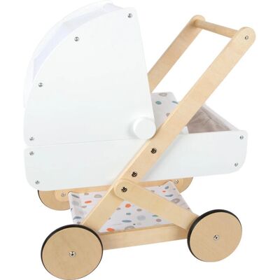 Small Foot Doll's Pram Little Button - Doll's Stroller for 46cm Toys Small Foot Doll's Pram Little Button - Doll's Stroller for 46cm Toys