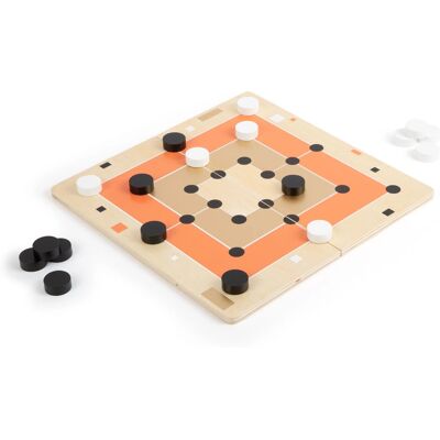 Small Foot Édition Or Jeu de Mühle et Solitair - Publicité Small Foot Édition Or Jeu de Mühle et Solitair - Publicité