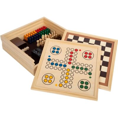 Colección de Juegos de Madera Small Foot - Clásicos - Multicolor Colección de Juegos de Madera Small Foot - Clásicos - Multicolor