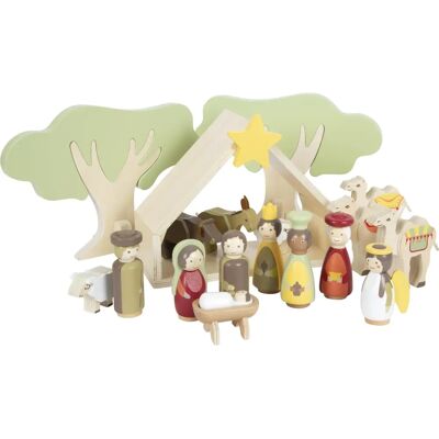 Small Foot Nativity Set - Wooden Christmas Scene for Kids Small Foot Nativity Set - Wooden Christmas Scene for Kids