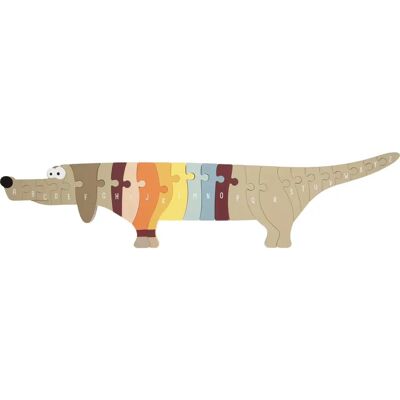 Legler Small Foot 12413 - Buchstabenpuzzle Hund Holz Lernspiel Legler Small Foot 12413 - Buchstabenpuzzle Hund Holz Lernspiel