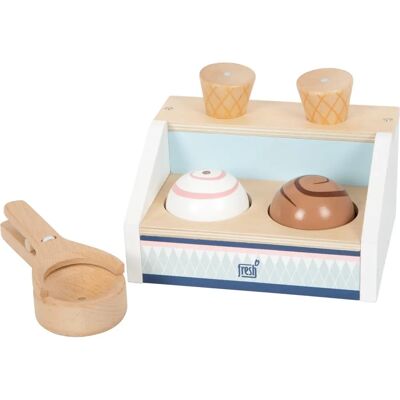 Small foot Wooden Ice Cream Stand - Interactive Toy for Kids Small foot Wooden Ice Cream Stand - Interactive Toy for Kids