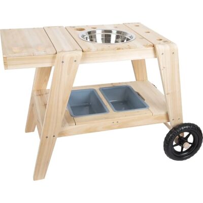 Small Foot Outdoor Play Kitchen - Matschküche kompakt, beige - Outdoor Play Kitchen Small Foot Outdoor Play Kitchen - Matschküche kompakt, beige - Outdoor Play Kitchen