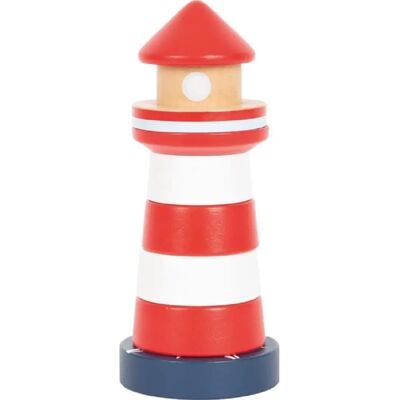 Torre apilable de faro multicolor Small Foot - Juego de 8 piezas Torre apilable de faro multicolor Small Foot - Juego de 8 piezas