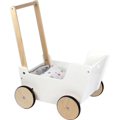 Small Foot Poppenwagen - Houten Poppenwagen voor Kinderen Small Foot Poppenwagen - Houten Poppenwagen voor Kinderen
