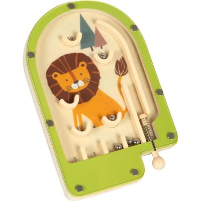 Small foot by Legler Mini Pinball Lion - Aktivitätsspielzeug für Kinder 3+ Small foot by Legler Mini Pinball Lion - Aktivitätsspielzeug für Kinder 3+