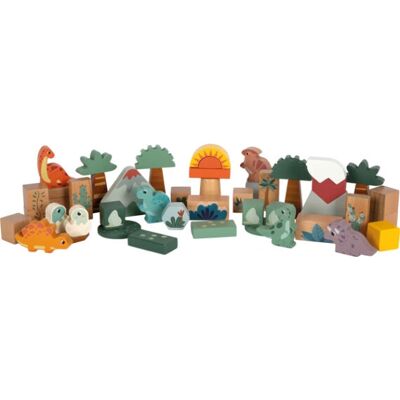 Small foot Small foot Holzbausteine Dino - Spielzeugbausteine Small foot Small foot Holzbausteine Dino - Spielzeugbausteine