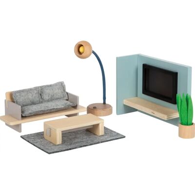 Set de Muebles para Salón de Casa de Muñecas - Multi Colores Set de Muebles para Salón de Casa de Muñecas - Multi Colores
