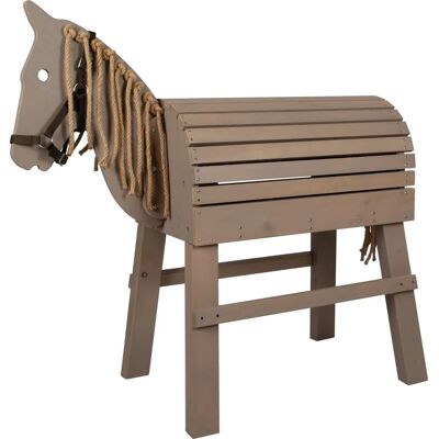 Cavallo di legno small foot - Grigio, Marrone - Giocattolo per bambini Cavallo di legno small foot - Grigio, Marrone - Giocattolo per bambini