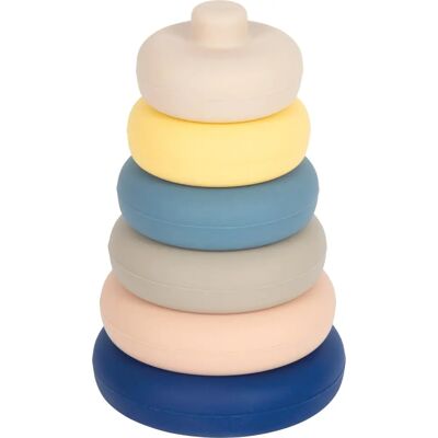 Small foot Silicone Stacking Tower - Building Blocks for Kids Small foot Silicone Stacking Tower - Building Blocks for Kids