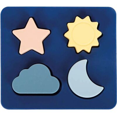 Small foot Puzzle en silicone - Jeu de pièces Small foot Puzzle en silicone - Jeu de pièces