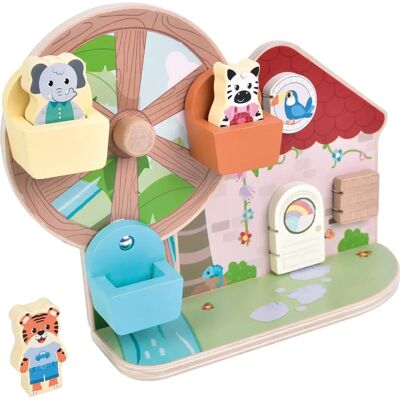 Small foot Motorspielzeug Jungle Friends Riesenrad - Motorikspielzeug Small foot Motorspielzeug Jungle Friends Riesenrad - Motorikspielzeug