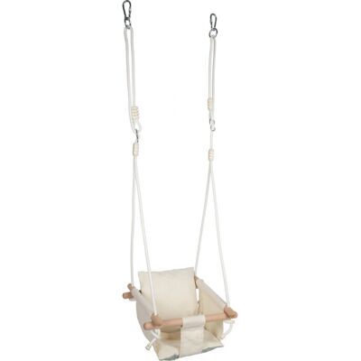 Small Foot - Komfort - Beige - Holzrahmen - Babyschaukel Small Foot - Komfort - Beige - Holzrahmen - Babyschaukel