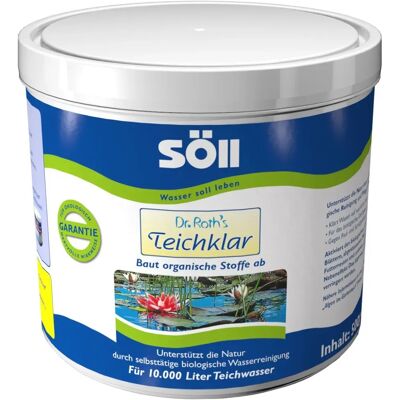 Söll Mikrobiológiai Tavirendbetegítő - 500g - Természetes víz tisztaság Söll Mikrobiológiai Tavirendbetegítő - 500g - Természetes víz tisztaság