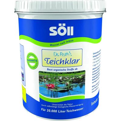 Söll Dr. Roth's Mikrobiológiai Tavakertisztító 3kg - Tavak gondozása Söll Dr. Roth's Mikrobiológiai Tavakertisztító 3kg - Tavak gondozása