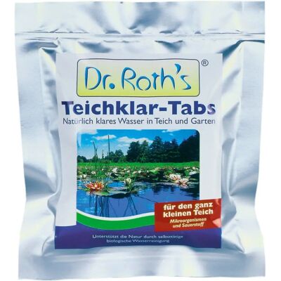 Söll Dr. Roth's TeichKlar-Tabs - Mikrobiális vízkezelés 2000L Söll Dr. Roth's TeichKlar-Tabs - Mikrobiális vízkezelés 2000L