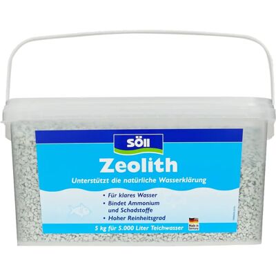 Söll Zeolith 5 kg - Clarifiant d'eau pour étangs - Publicité Söll Zeolith 5 kg - Clarifiant d'eau pour étangs - Publicité