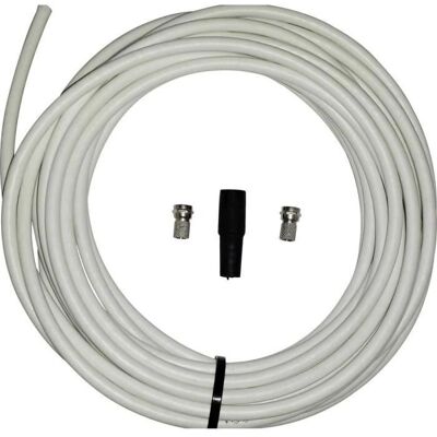 Kit antenna satellitare Wittenberg - 10m, Connettori F impermeabili Kit antenna satellitare Wittenberg - 10m, Connettori F impermeabili