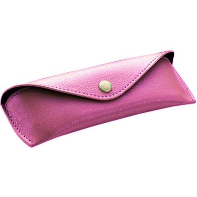 ALASSIO Roze Lederen Brillenhoes - Oogbescherming ALASSIO Roze Lederen Brillenhoes - Oogbescherming
