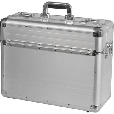 Alumaxx Pilotenkoffer - 47cm - Silber - Aktenkoffer Alumaxx Pilotenkoffer - 47cm - Silber - Aktenkoffer