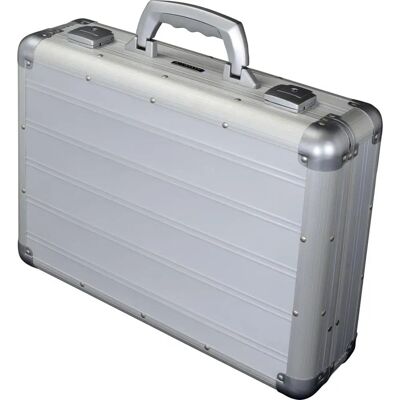 Alumaxx Venture Silber Aluminium Aktentasche mit Laptopfach Alumaxx Venture Silber Aluminium Aktentasche mit Laptopfach