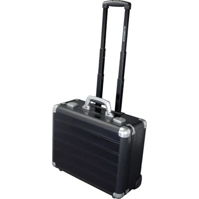 Alumaxx Black Business Trolley with Laptop Compartment Alumaxx Black Business Trolley with Laptop Compartment
