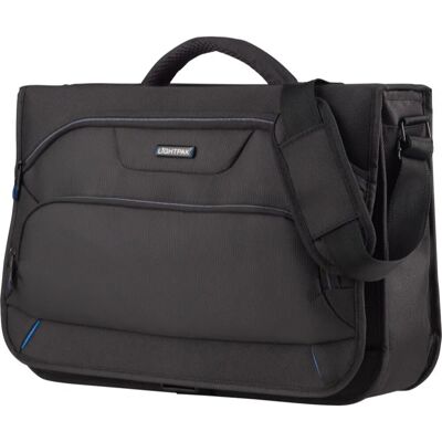 Lightpak Solar 15" Schoudertas Zwart - Messenger Bag Lightpak Solar 15" Schoudertas Zwart - Messenger Bag