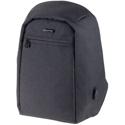 Lightpak SAFEPAK Rugzak Antraciet met USB-poort - Rugzak Lightpak SAFEPAK Rugzak Antraciet met USB-poort - Rugzak
