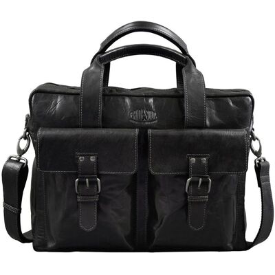 Lederen Aktetas Pride and Soul - Laptop, A4, Rits Lederen Aktetas Pride and Soul - Laptop, A4, Rits