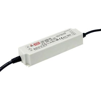 Mean Well LPF-40D-48 LED driver - 40W, 48V, Dimmable Mean Well LPF-40D-48 LED driver - 40W, 48V, Dimmable
