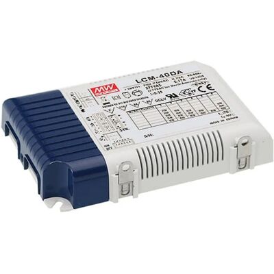 Driver LED Mean Well LCM-40DA - Corriente constante 42W IP20 Driver LED Mean Well LCM-40DA - Corriente constante 42W IP20