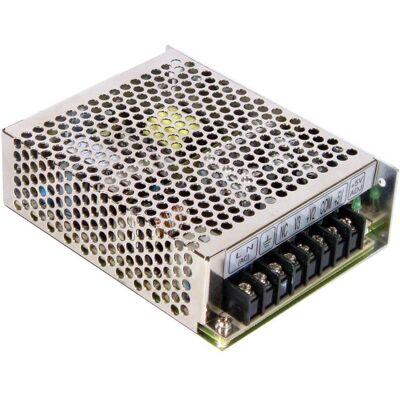 Mean Well RT-65A Power Supply - 66W, 5V/12V/-5V, Metal Mean Well RT-65A Power Supply - 66W, 5V/12V/-5V, Metal