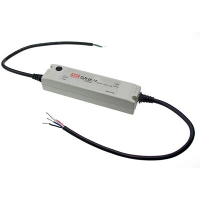 Driver LED Mean Well PLN-20-12 - Entrada universal, 19W, Regulable Driver LED Mean Well PLN-20-12 - Entrada universal, 19W, Regulable