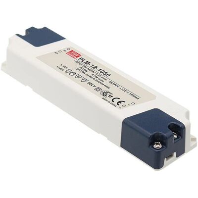Mean Well PLM-12-350 LED driver - 12W, 22-36V, 350mA Mean Well PLM-12-350 LED driver - 12W, 22-36V, 350mA
